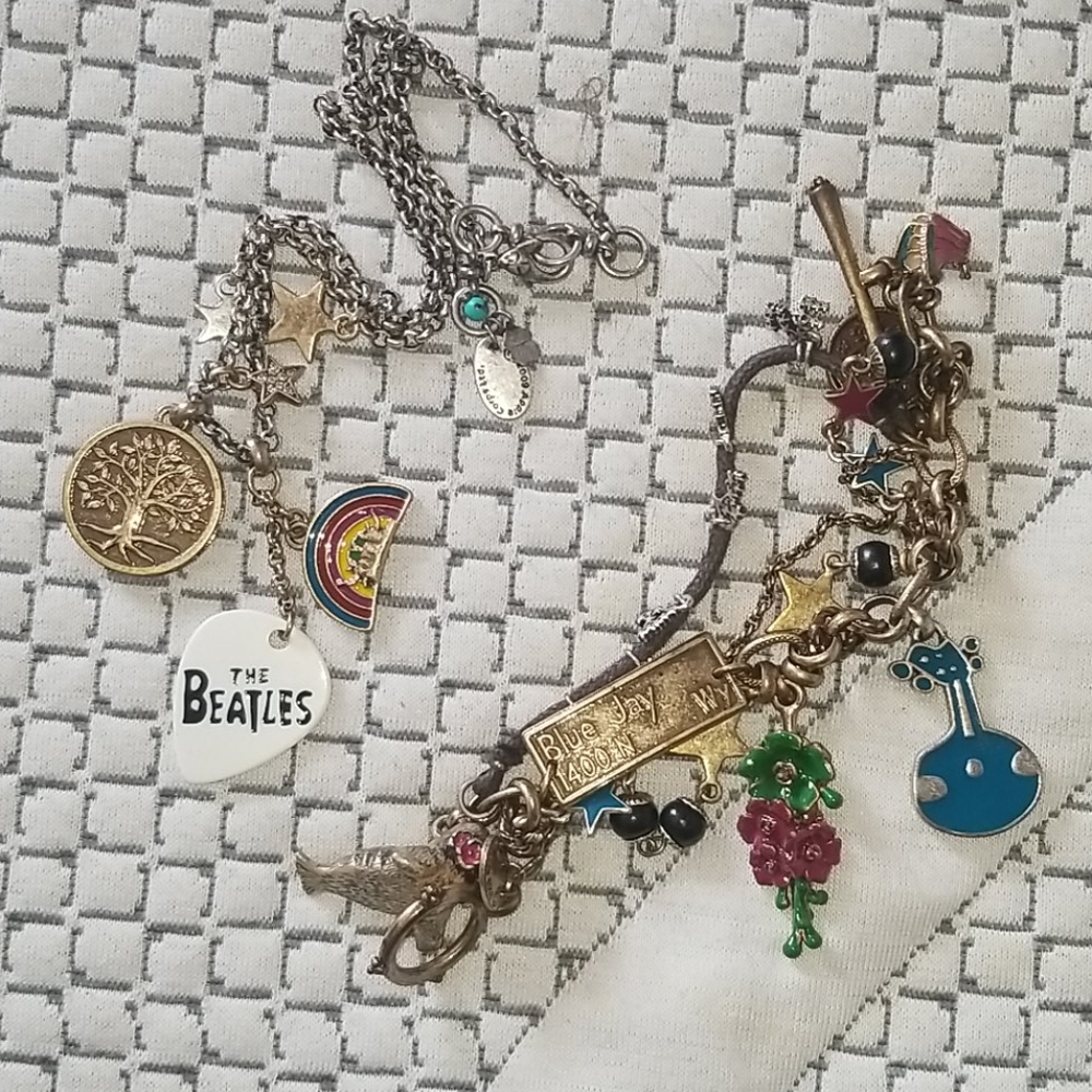 Vintage Beatles Necklace and Bracelet